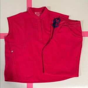 Figs ultra rose scrub set